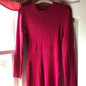 Calvin Klein sweater dress.